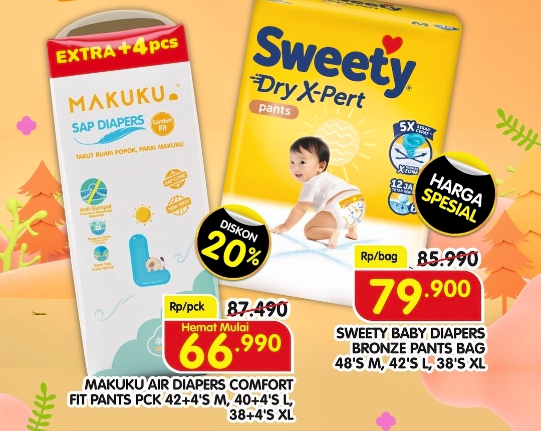 Terakhir Lusa Ini, Belanja Hemat Popok Bayi Superindo, Pilihan Ibu Pintar Anak Happy