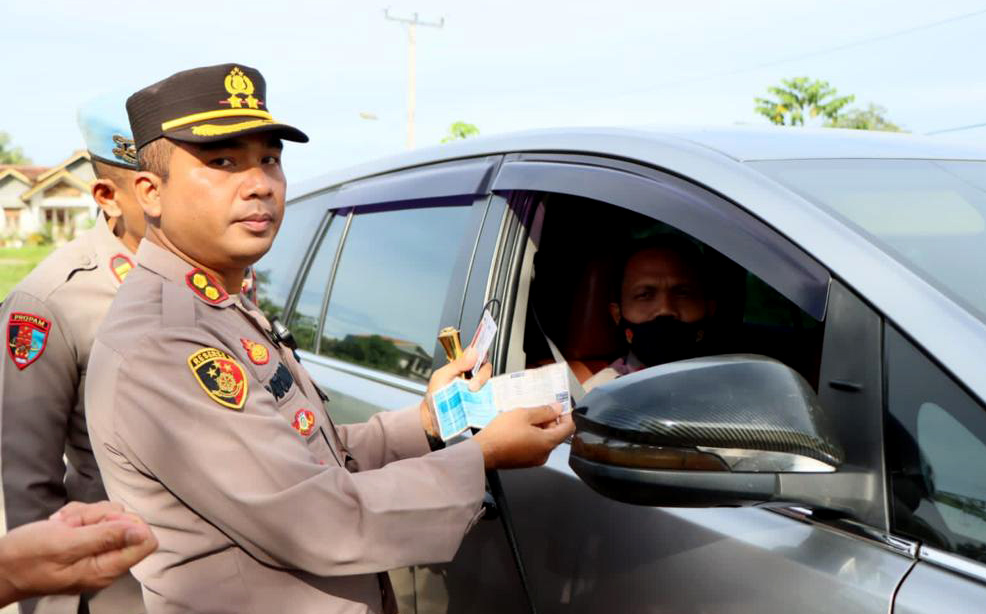 Wakapolres Pesawaran Terjaring Razia, Langsung Dapat Tindakan Ini