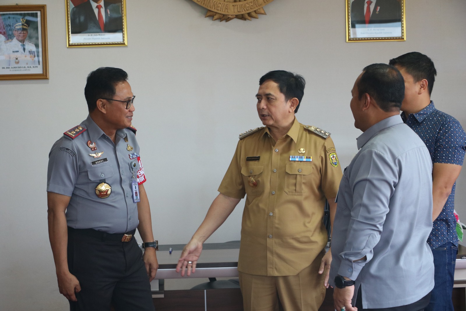 Kakanwil Kemenkumham Lampung Bertemu Pjs Wali Kota Bandar Lampung, Ini yang Dibahas