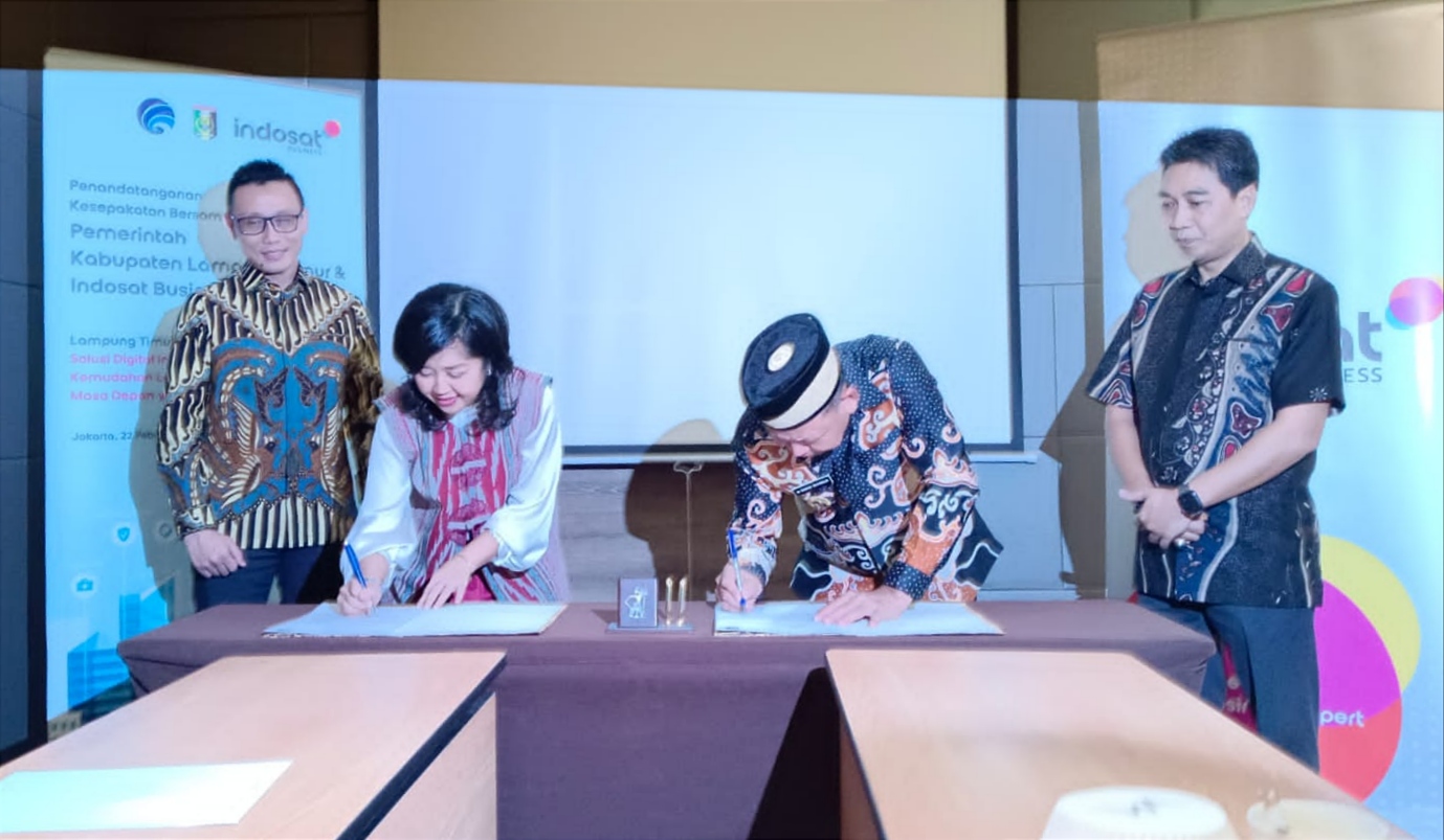 Menuju Transformasi Digital, Pemkab Lampung Timur Jalin MoU Dengan Provider Telekomunikasi