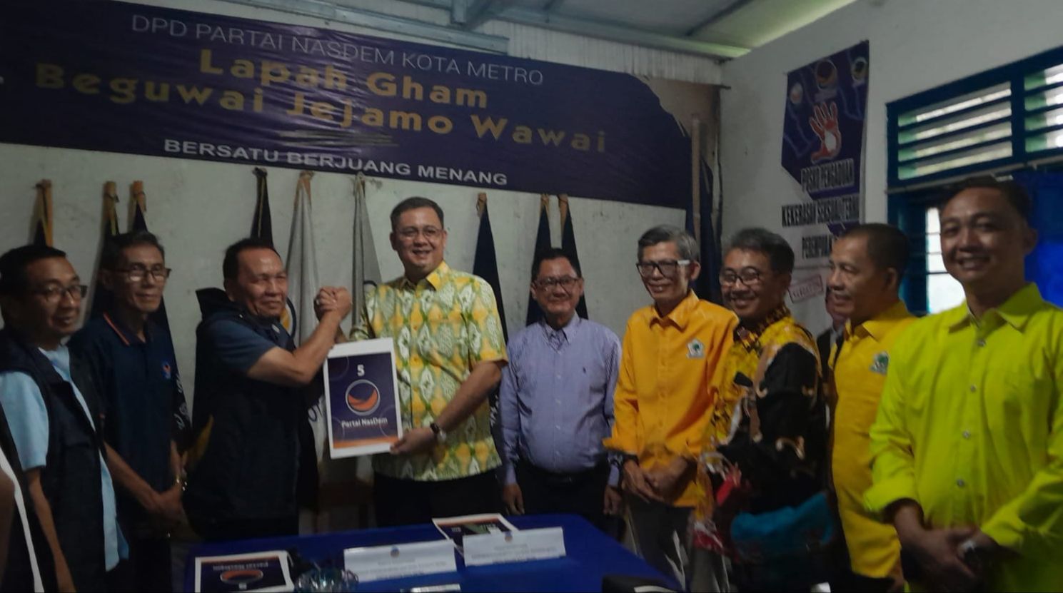 Empat Tokoh Ambil Formulir Balonkada di Nasdem