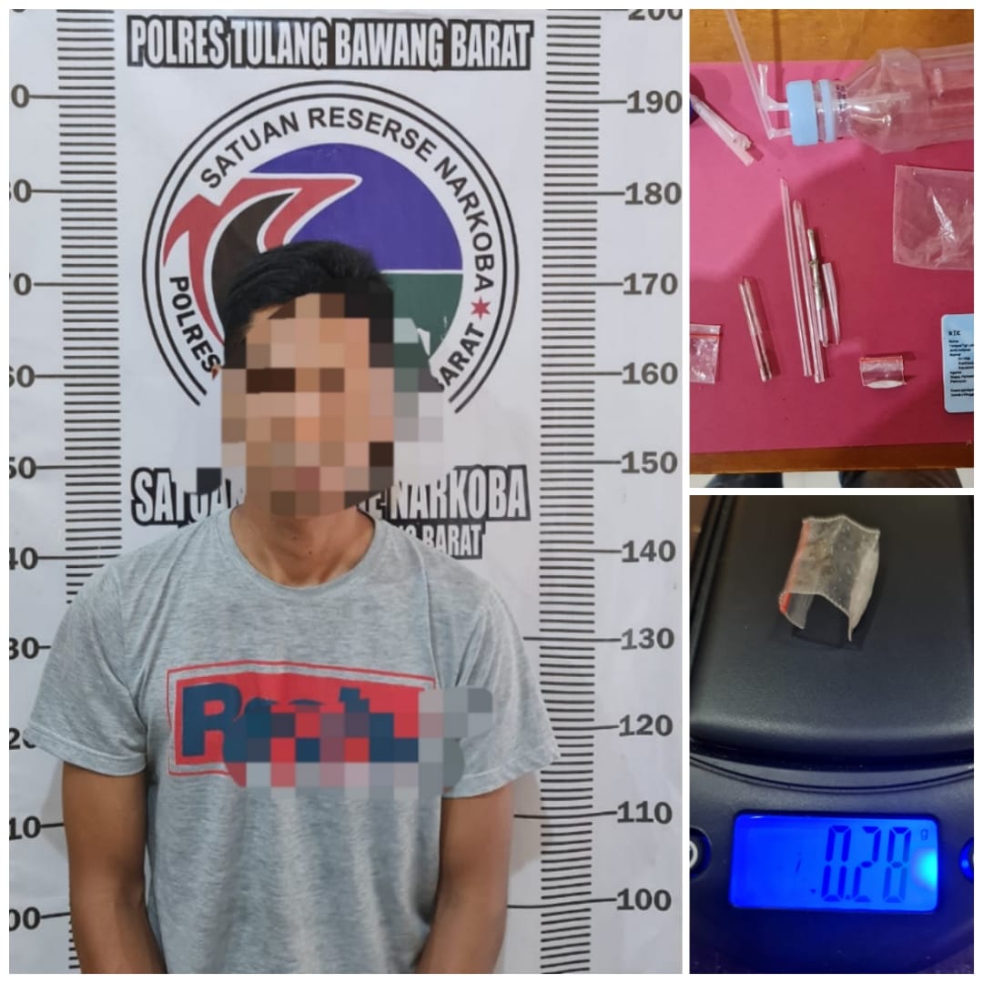 Lagi Asyik Gunakan Sabu di Kamar Mandi, Oknum PNS Tubaba Ini Diamankan