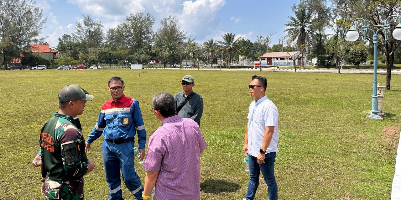 Peringatan Hari Lahir Pancasila, Pemda Riau dan Pekanbaru Matangkan Persiapan Upacara di Blok Rokan