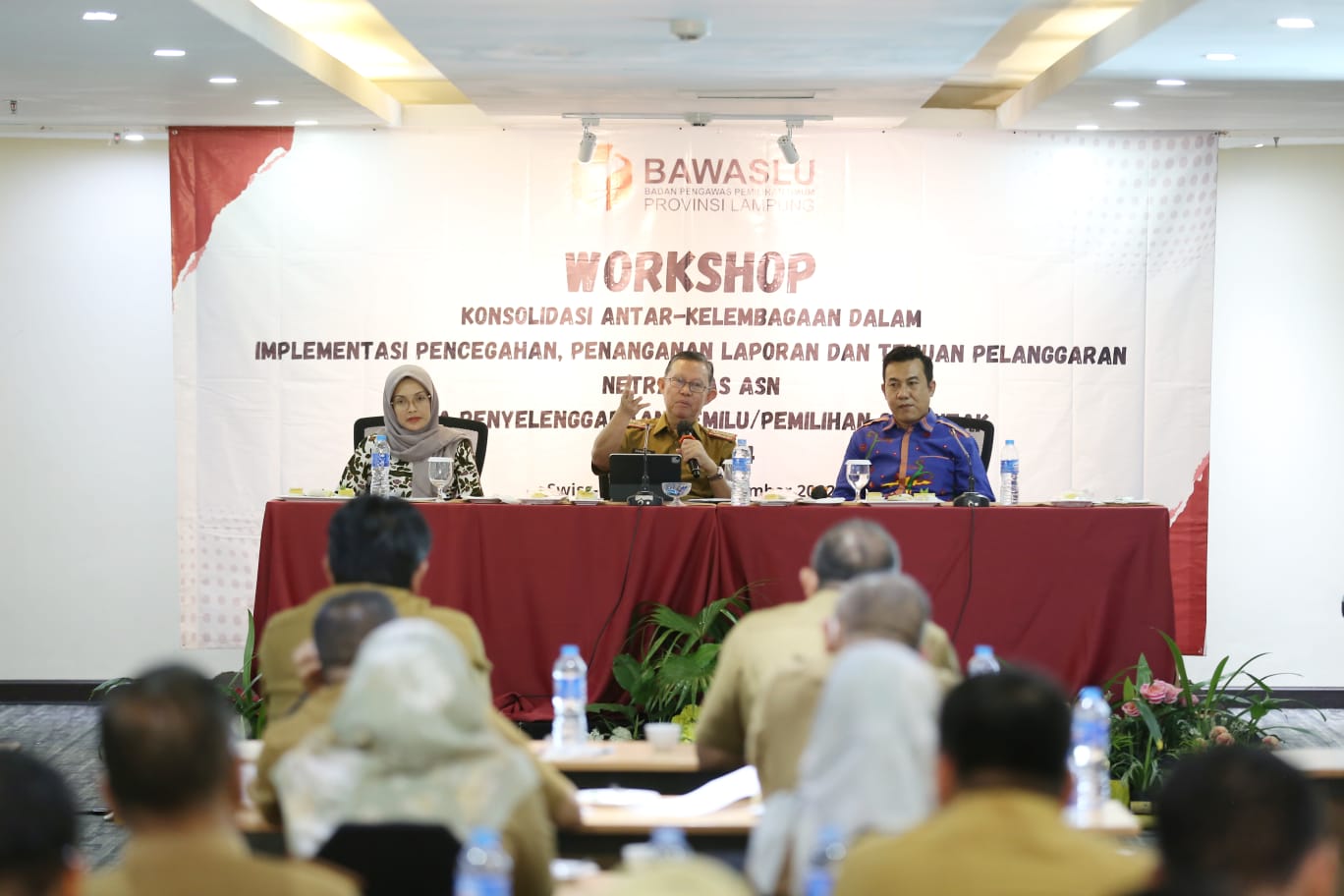 ASN Wajib Simak ! Ini Pesan Penting Sekprov Lampung Jelang Pemilu Serentak 2024