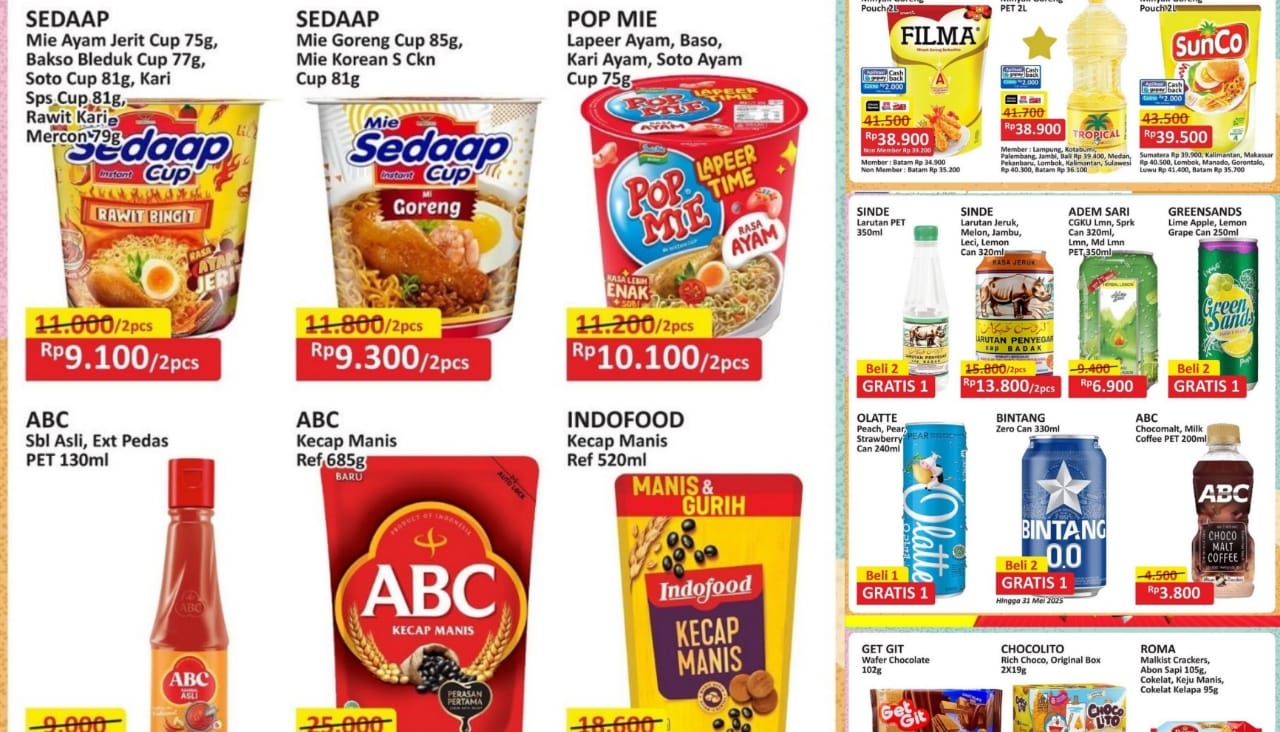 Promo Gajian Untung Alfamart, Belanja Bulanan Dijamin Lebih Hemat! Ini Daftar Produknya