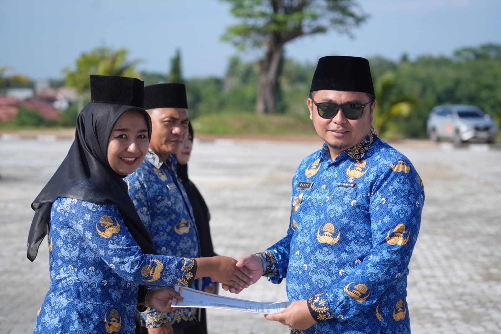 Selamat! 110 PNS di Pemkab Mesuji Naik Pangkat