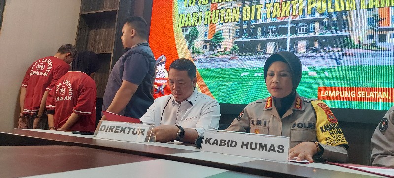 Kronologis Penangkapan 2 Penjemput Tahanan Polda Lampung yang Kabur, Salah Satu Istri Tersangka Ikut Terlibat