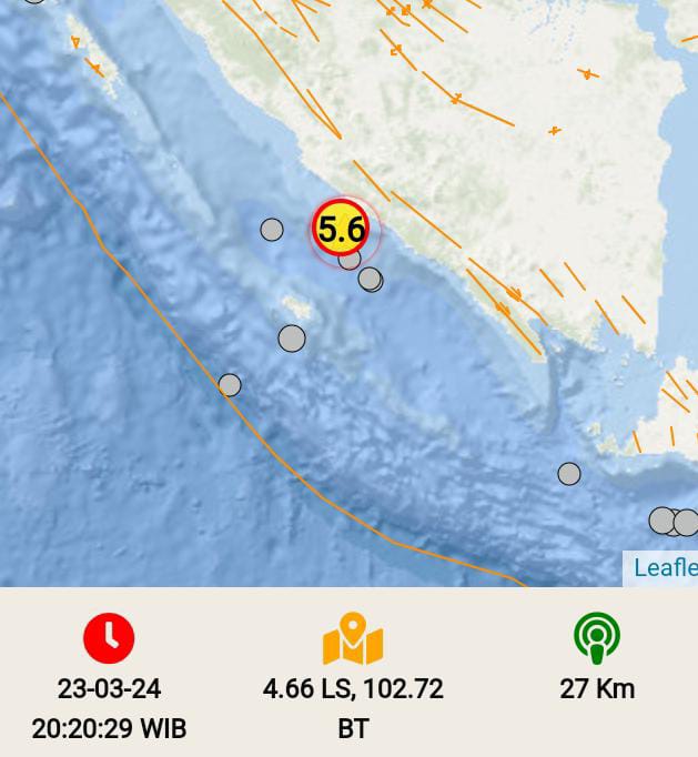 Potensi Megathrust Terus Mengemuka, Begini Langkah Antisipasi Pemkab Mesuji Lampung