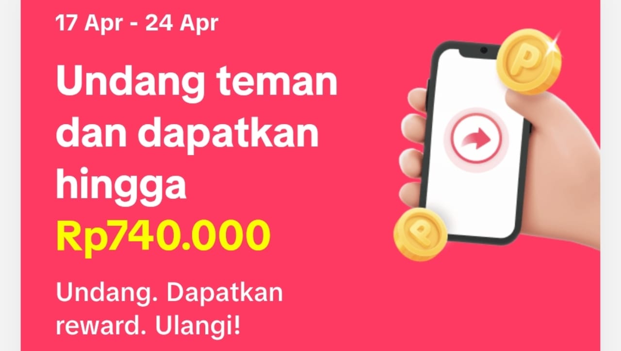 Saldo DANA Gratis Spesial Hari Kartini, Undang Teman Bisa Dapat Cuan Hingga Ratusan Ribu Dari TikTok