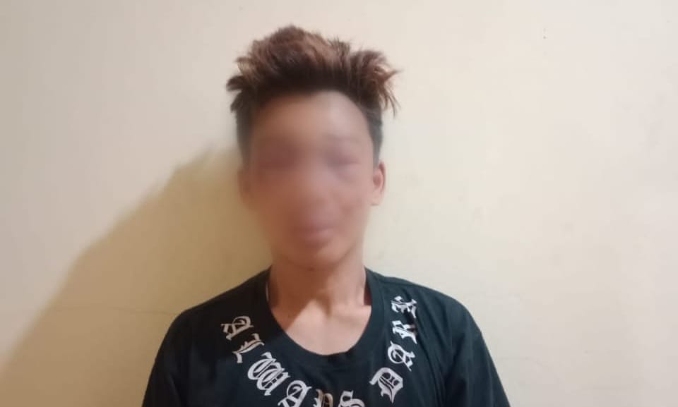 Ketahuan, Curanmor di Gisting Tanggamus Lampung Diamuk Massa