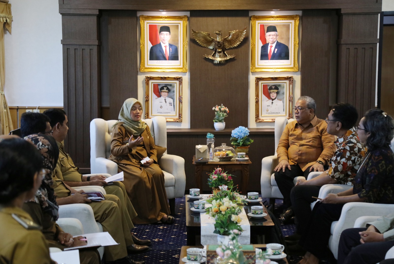 Kemendes PDTT Bersama Rikolto Lirik Empat Kabupaten di Lampung