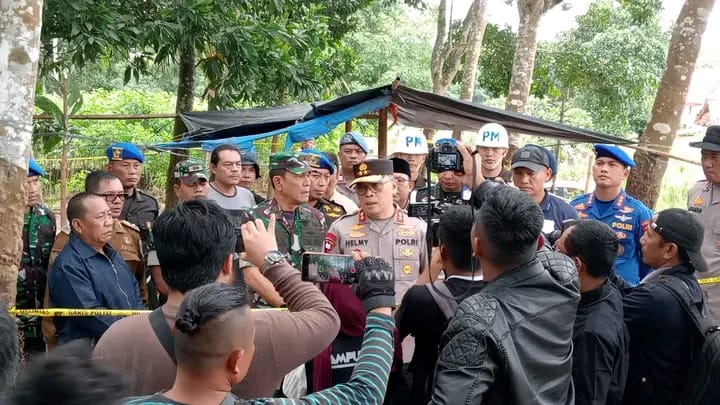 Olah TKP Penembakan 3 Anggota Polisi di Way Kanan, Polda Temukan 12 Selongsong Peluru