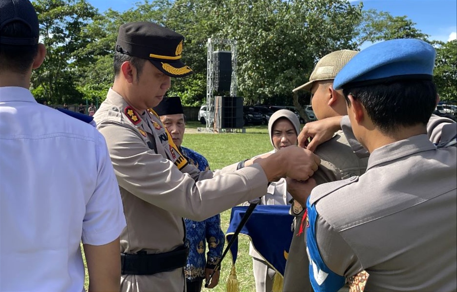 Perdana, Polres Pesisir Barat Gelar Operasi Ketupat Krakatau