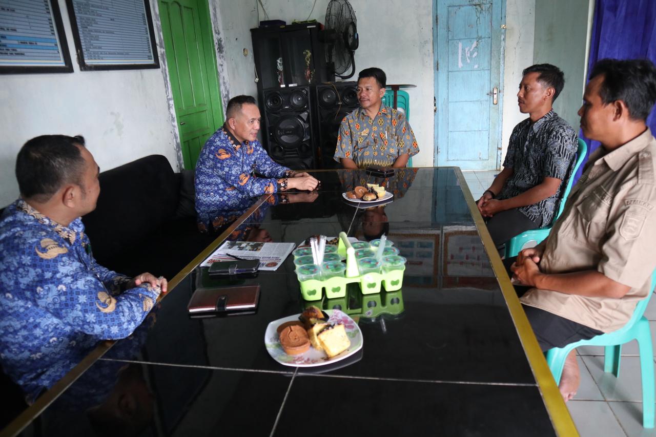 Kepala Balai Pemdes Lampung Irsan Kunjungi Desa Gunung Rejo Pesawaran, Ini Harapannya