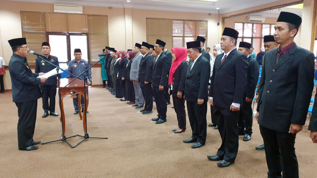 4 Pejabat Eselon II Pemkab Lamsel Dimutasi, Ini Nama-nama yang Dilantik