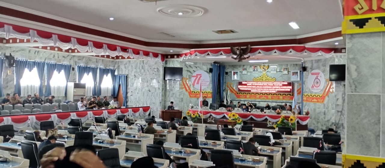 APBD 2023 Lampura Disyahkan, Ternyata Defisit Rp 29,555 Miliar