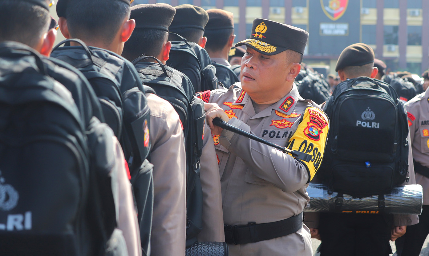 Kapolda Lampung Irjen Helmy Santika tegaskan Polisi Wajib Terima Kritikan dan Masukan untuk Perbaikan!