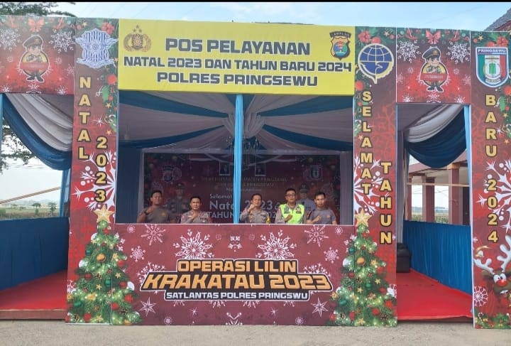Nataru, Polres Pringsewu Siapkan 2 Pos Pam