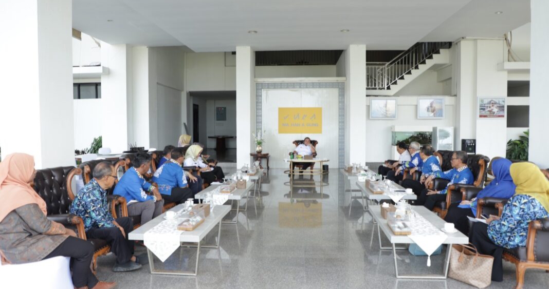 Wakil Rektor PKTIK Unila Pimpin Audiensi Persiapan Seminar Ilmiah Nasional dan Kongres PFI