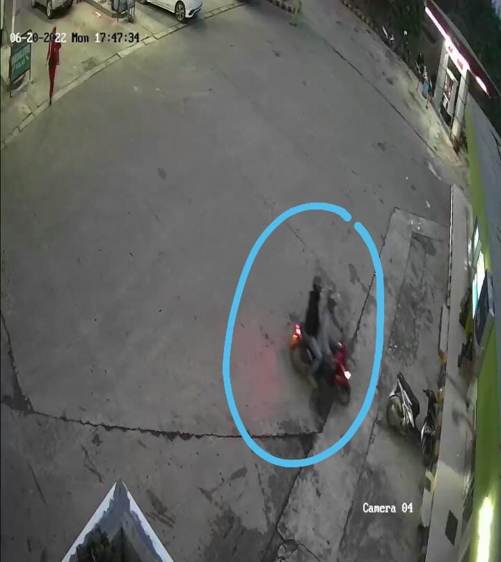 Parkir Sebentar di Depan ATM, Motor Milik Warga Jalan Arjuna Ini Digondol Maling