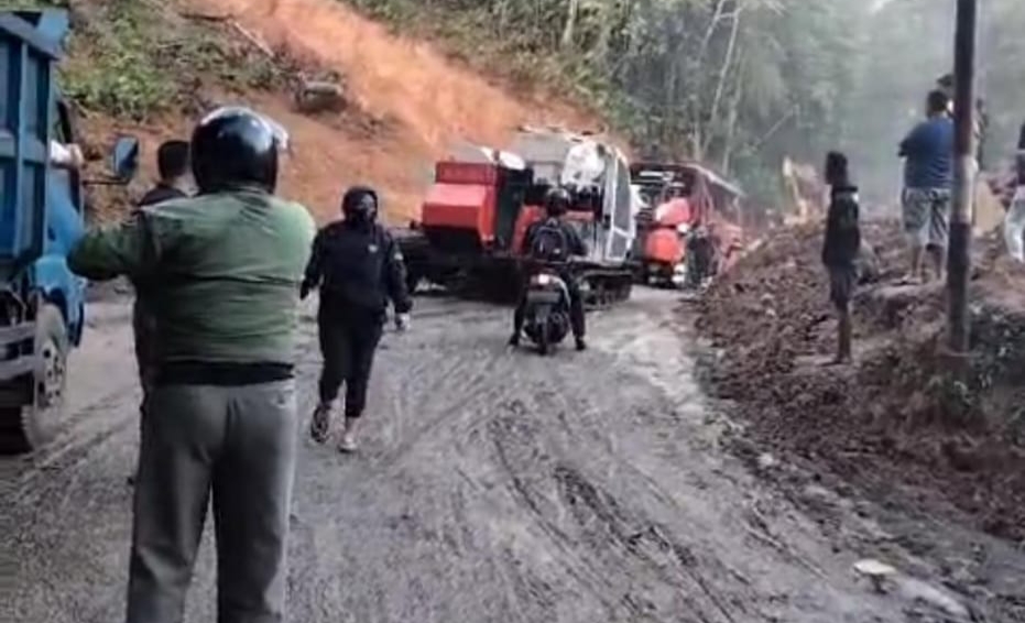 Kondisi Jalur Liwa-Krui Diragukan Aman Dilintasi Pemudik, Begini Kata Kasatlantas