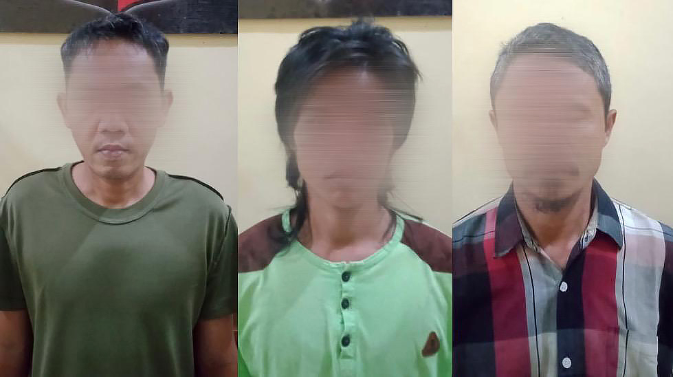 Gabungan Tekab 308 Bergerak, Tiga Penjudi di Tanggamus Diciduk