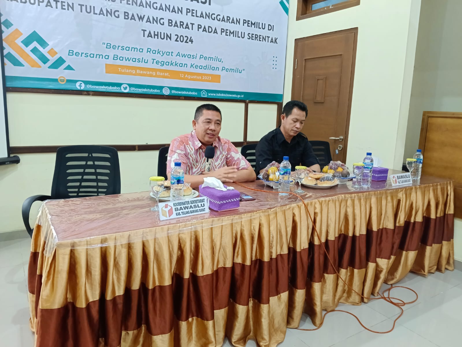 Bawaslu Tubaba Imbau Tentang Kerawanan Isu Politik Uang