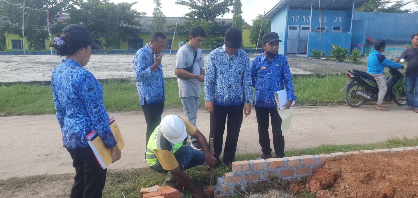 DPUPR Mesuji Minta Rekanan Bekerja Sesuai RAB