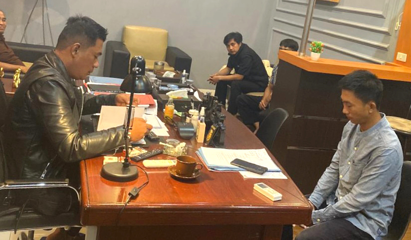 Tekab 308 Polres Tanggamus Tangkap Pelaku Penganiayaan Berat