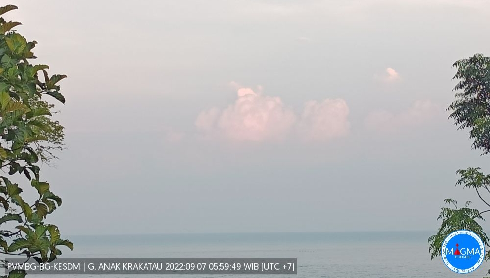 Kondisi Gunung Anak Krakatau Siaga : 2 Kali Alami Gempa pada Rabu 7 September 2022