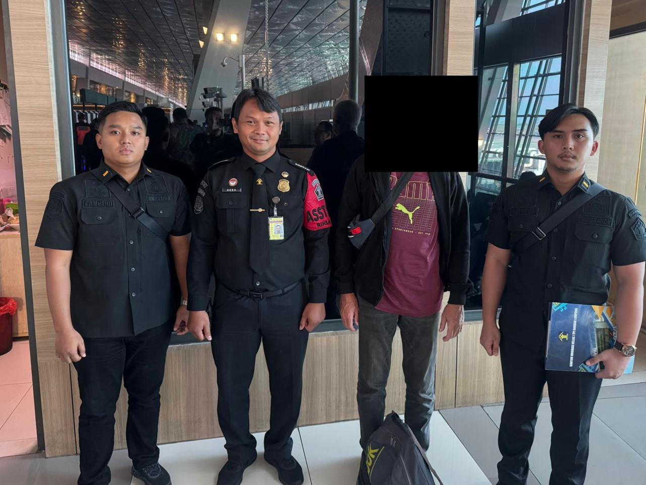 Satu WNA Asal Jerman Dideportasi Kantor Imigrasi Kelas I Bandar Lampung