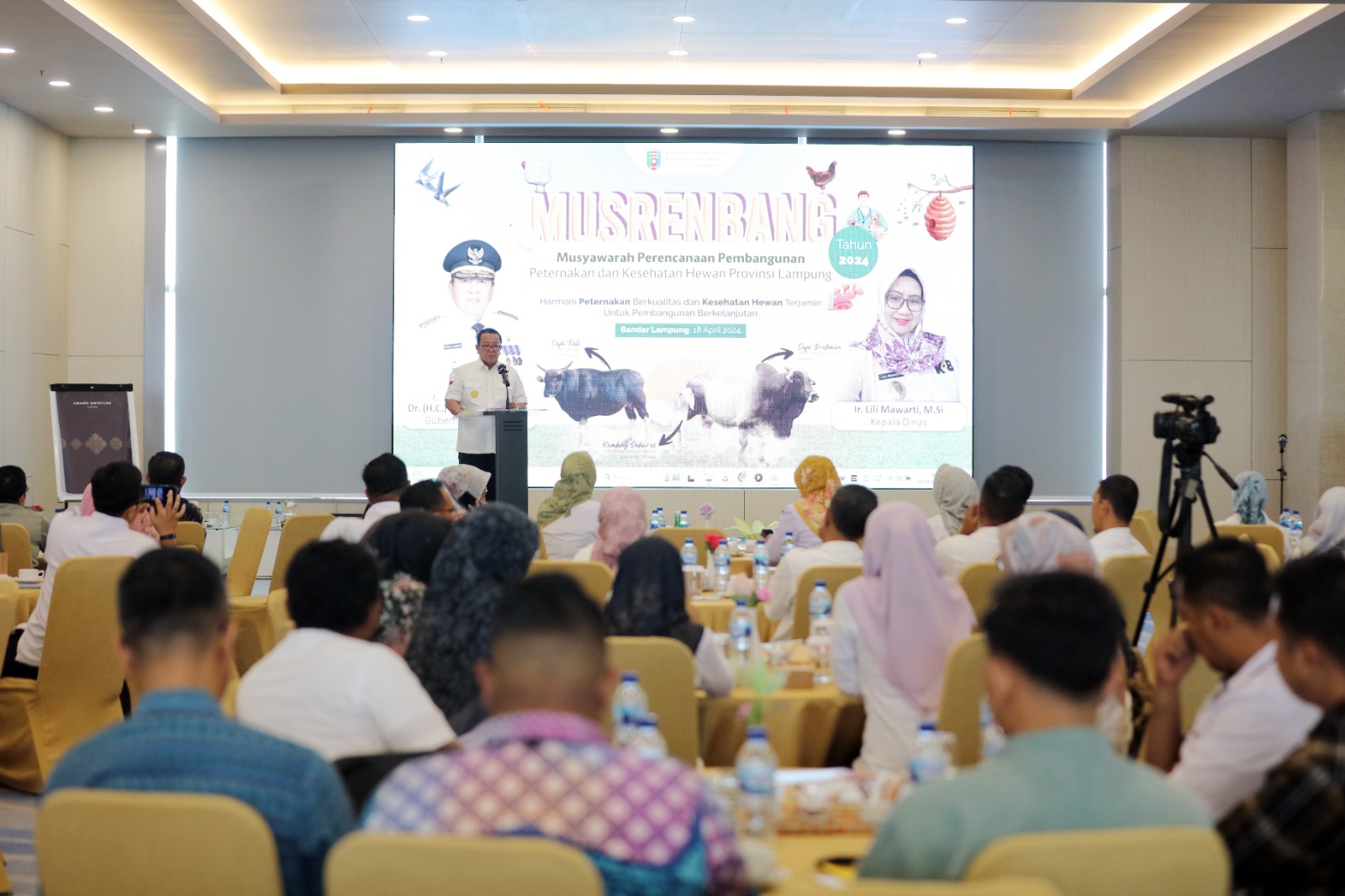 Jadikan Lampung Lumbung Ternak Nasional, Gubernur Arinal Ajak Semua Pihak Tingkatkan Kerja Sama
