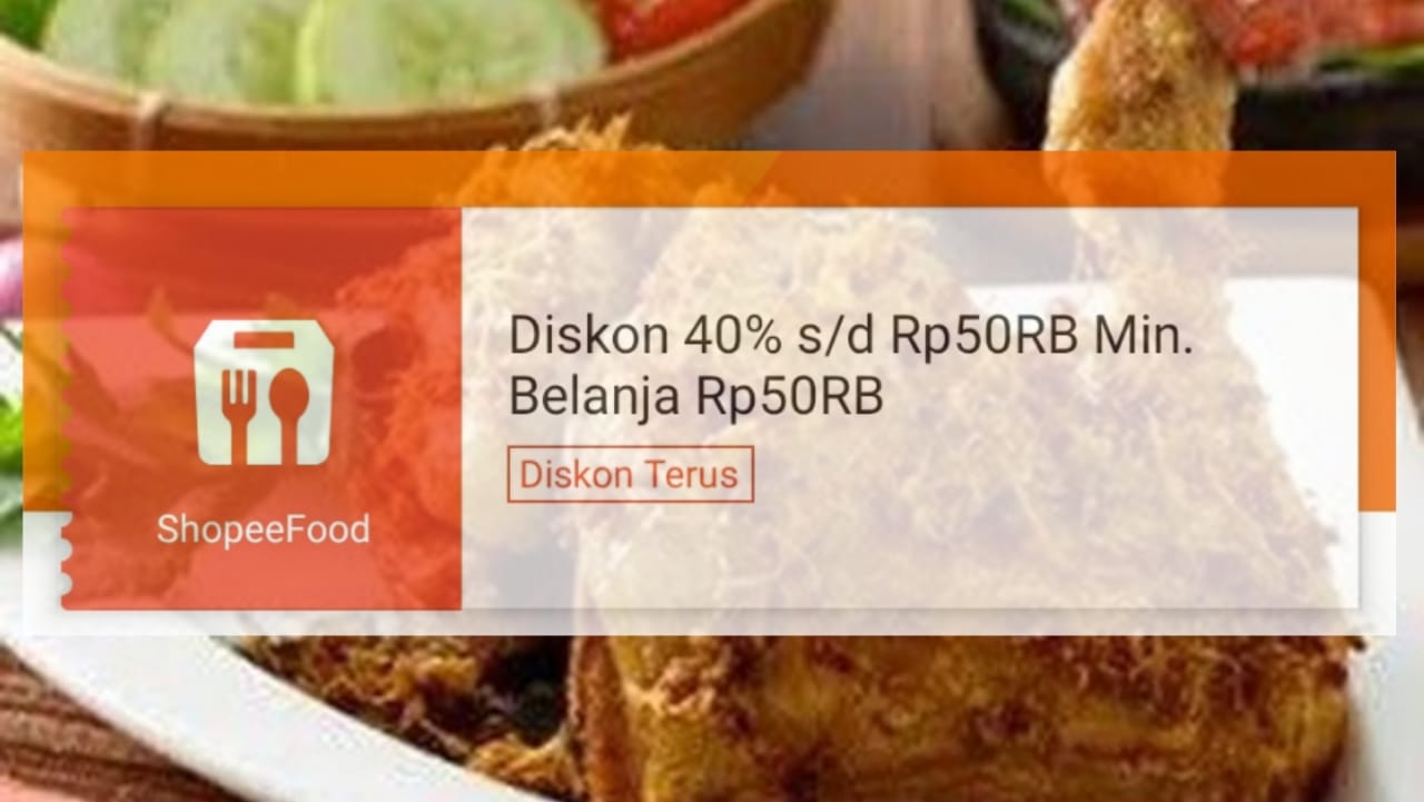 Makan Siang Lebih Kenyang di ShopeeFood, Dapatkan Diskon Belanja Hingga Rp50 Ribu, Klaim Sekarang!