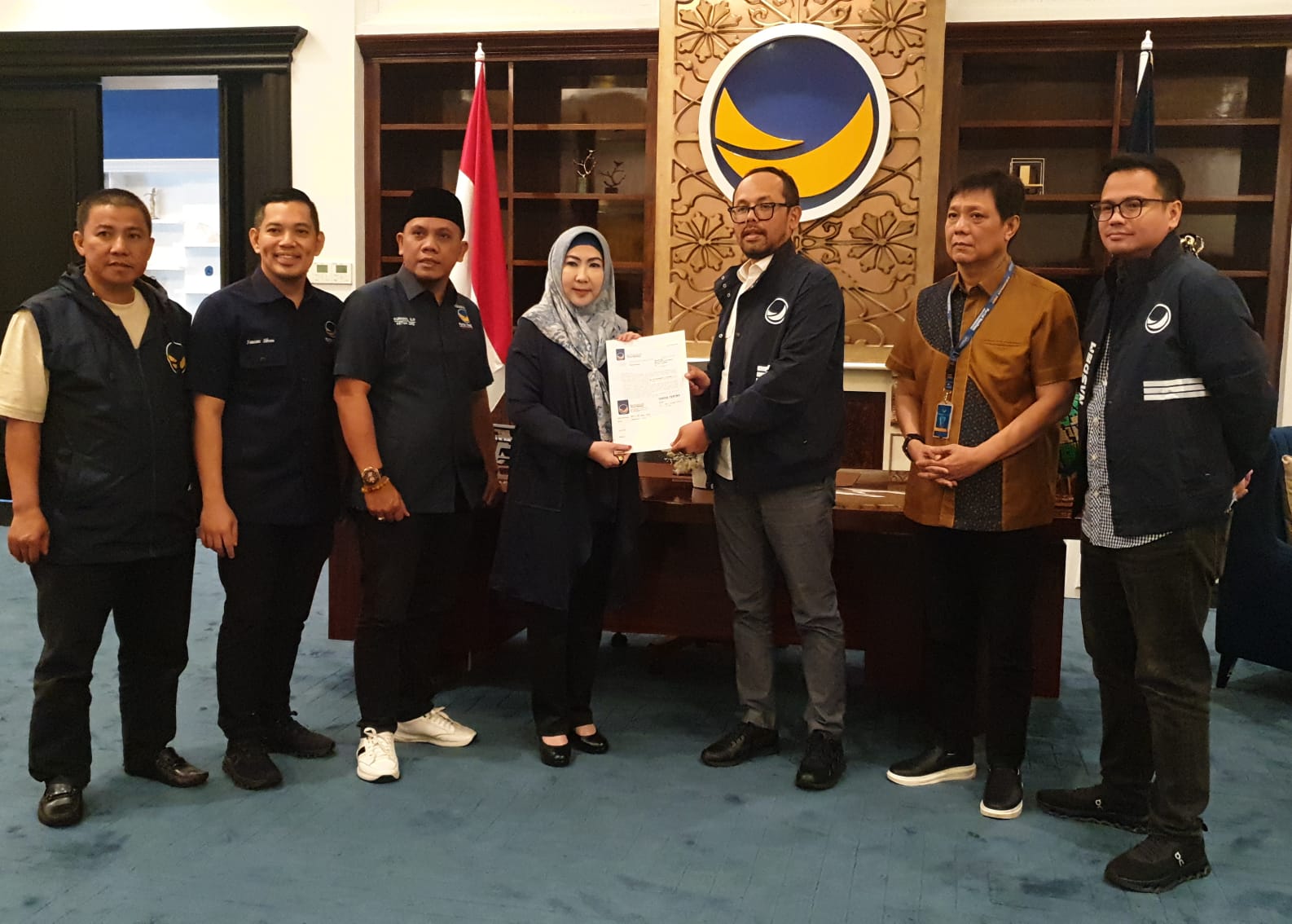 Partai NasDem Pasangkan Dewi Handajani dan Kurnain di Pilbup Tanggamus