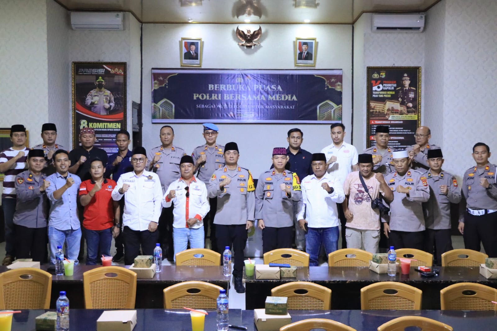 Bentuk Sinergitas Polri dan Media, Biro RLMG Diundang Telekonferensi oleh Kapolres Lampura