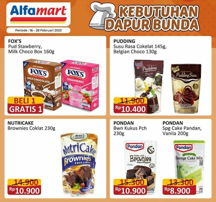 Cek Promo Kebutuhan Dapur dari Alfamart, Periode 16 Hingga 28 Februari 2023