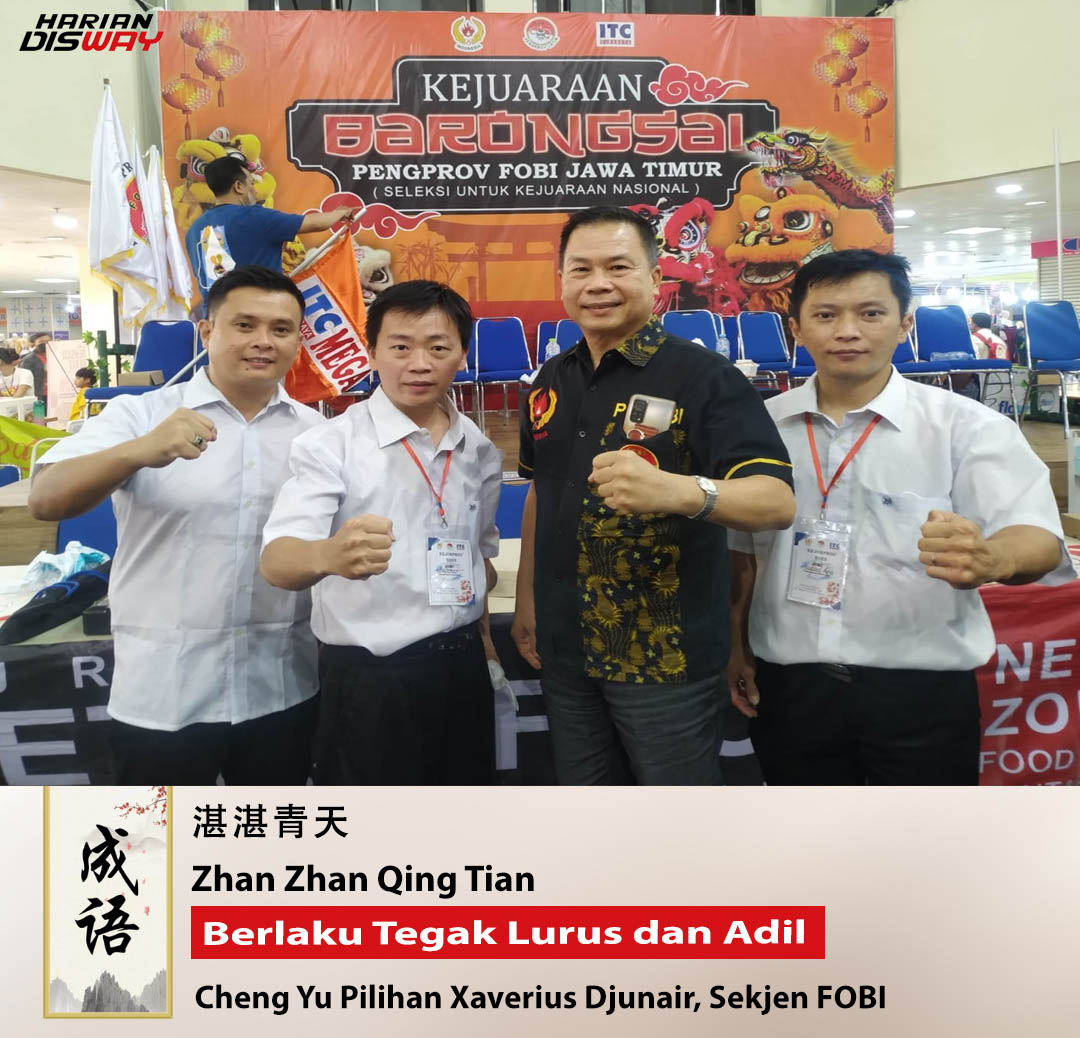 Cheng Yu Pilihan: Sekjen FOBI Xaverius Djunair, Zhan Zhan Qing Tian