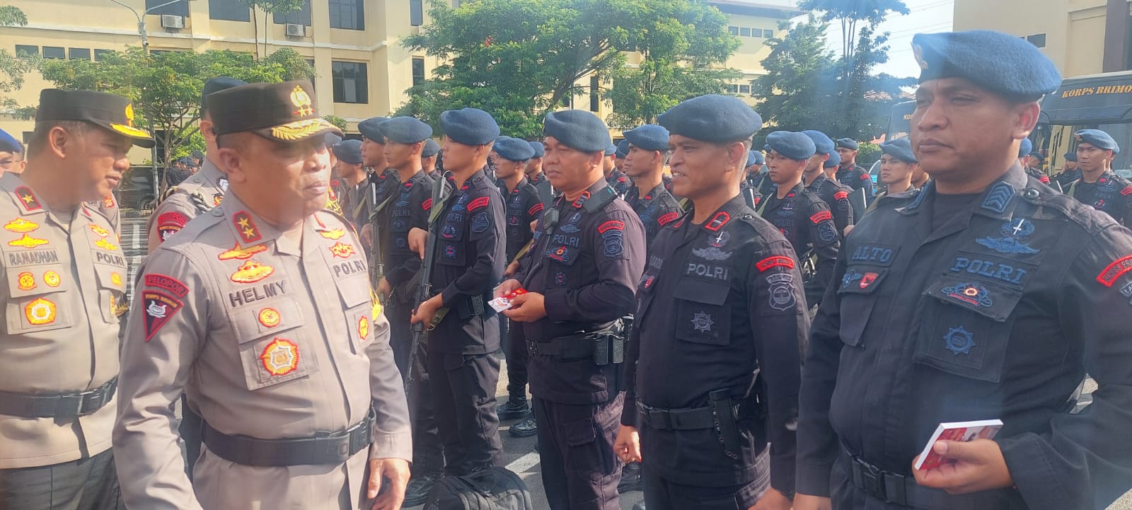 Polda Lampung Petakan 111 TPS yang Dikategorikan Sangat Rawan, 1880 Personel Dikerahkan