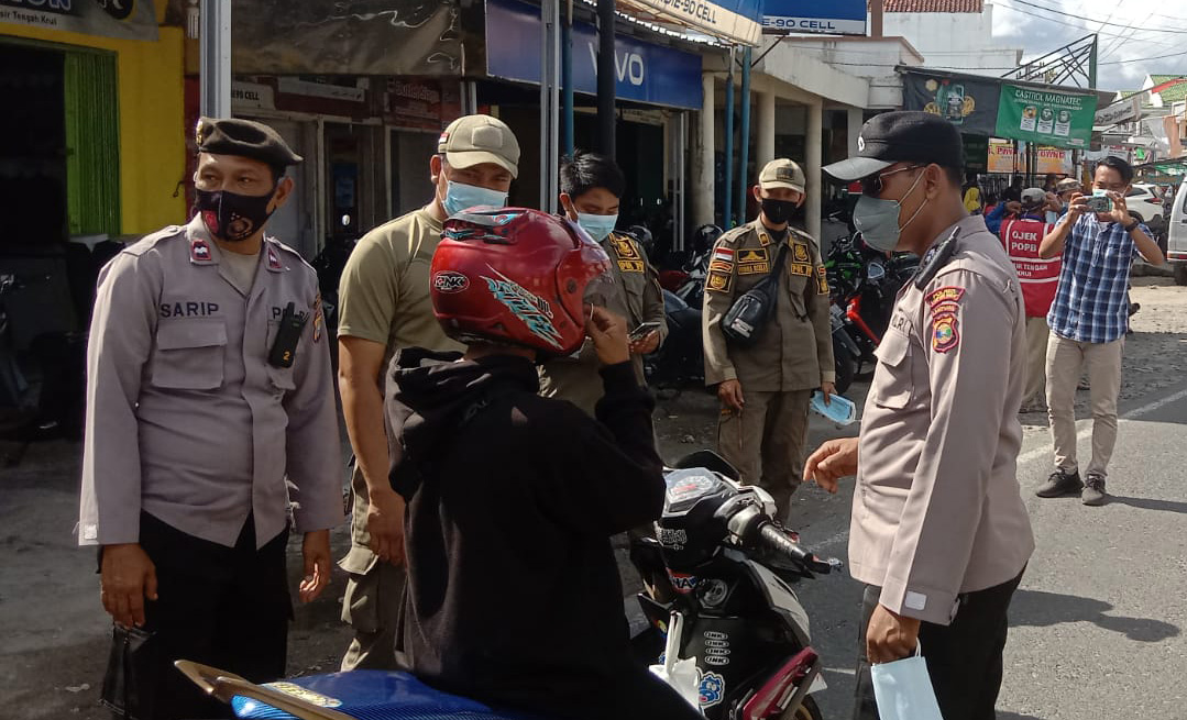 Operasi Yustisi di Pesisir Barat, Tim Gabungan Dapatkan Ini
