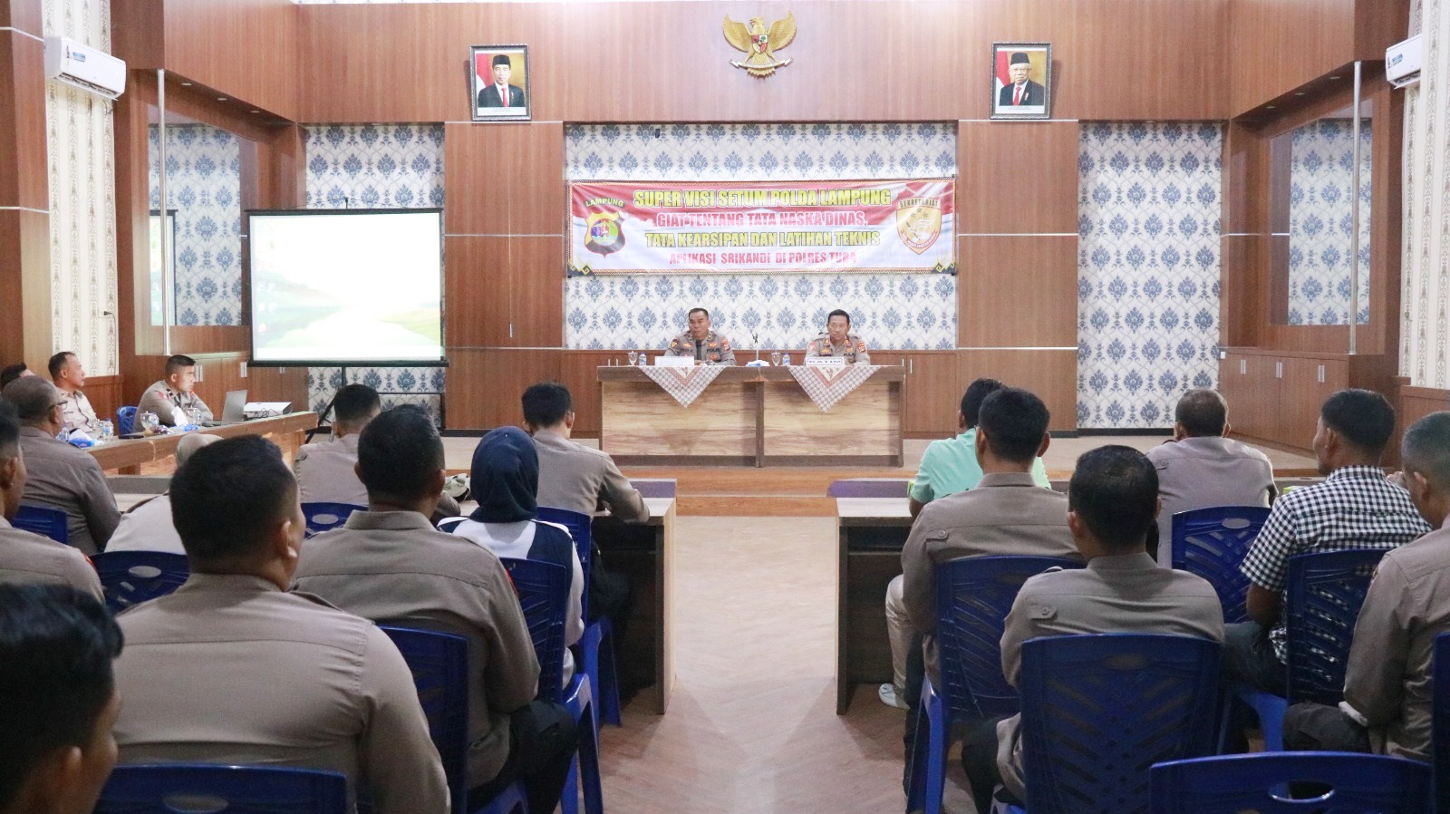 Polres Tulang Bawang Kedatangan Tim Polda Lampung, Bahas Srikandi, Ternyata Ini Tujuannya
