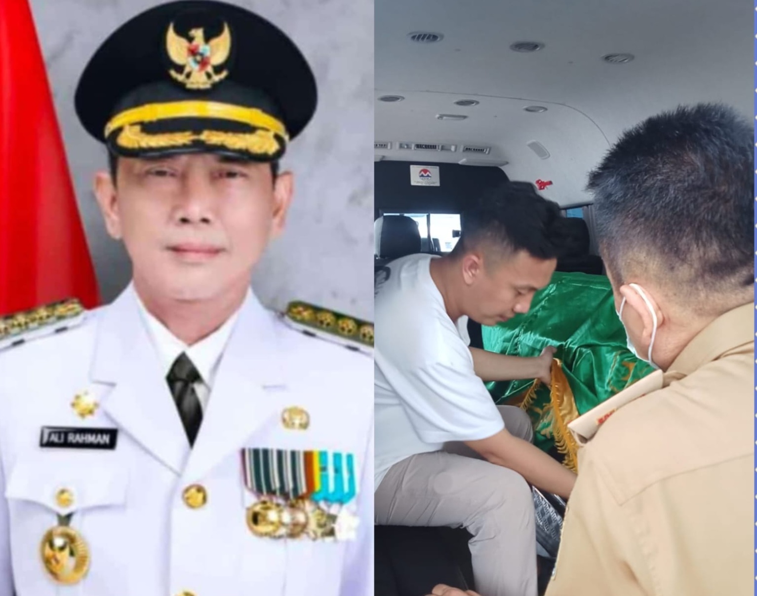 Bupati Way Kanan Ali Rahman Akan Dimakamkan Bersanding dengan Sang Ibunda