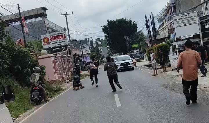Aksi Baku Tembak Polisi dan Pelaku Curanmor, Satu Pelaku Berhasil Dilumpuhkan