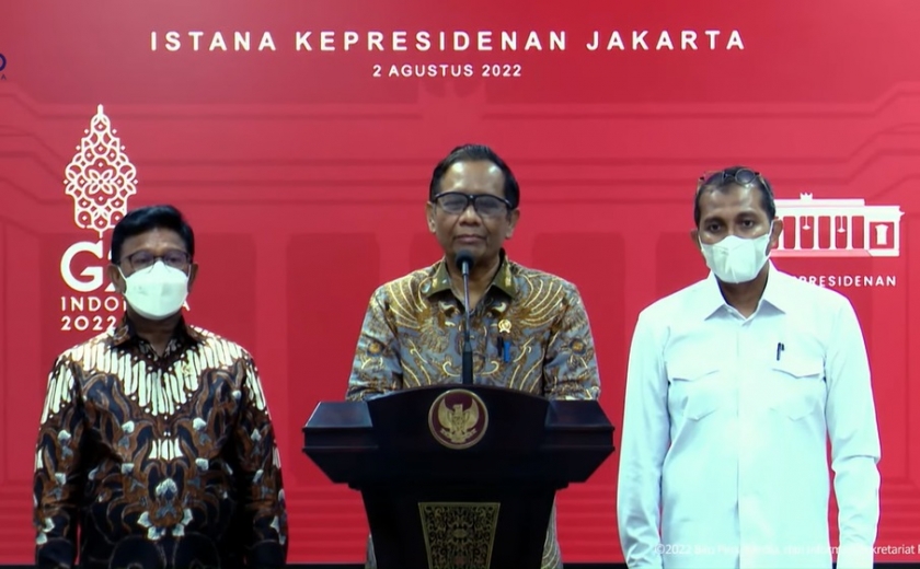 Mahfud MD: Presiden Minta Kasus Brigadir J Dibuka Sejujur-jujurnya