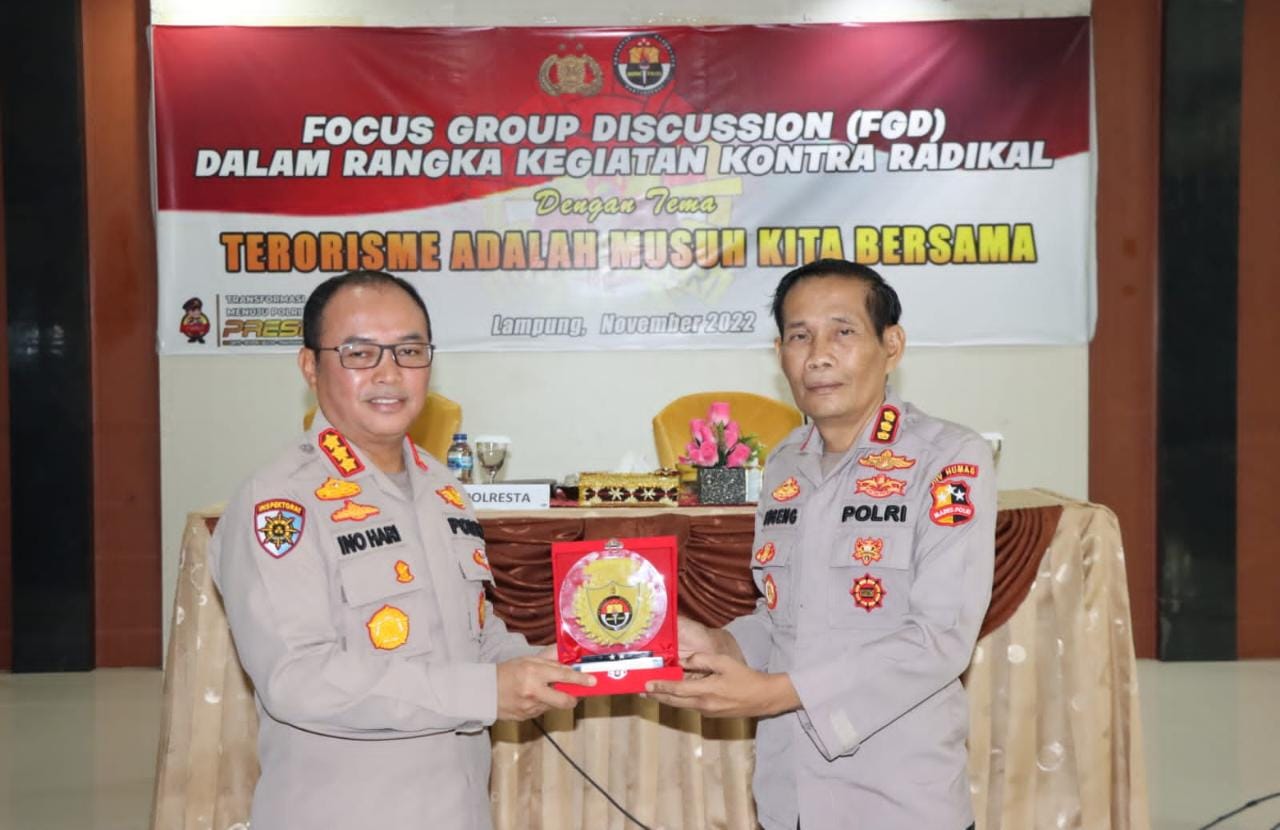 Suplai Amunisi ke Teroris, Dua Oknum Polisi Polda Lampung Terancam Dipecat