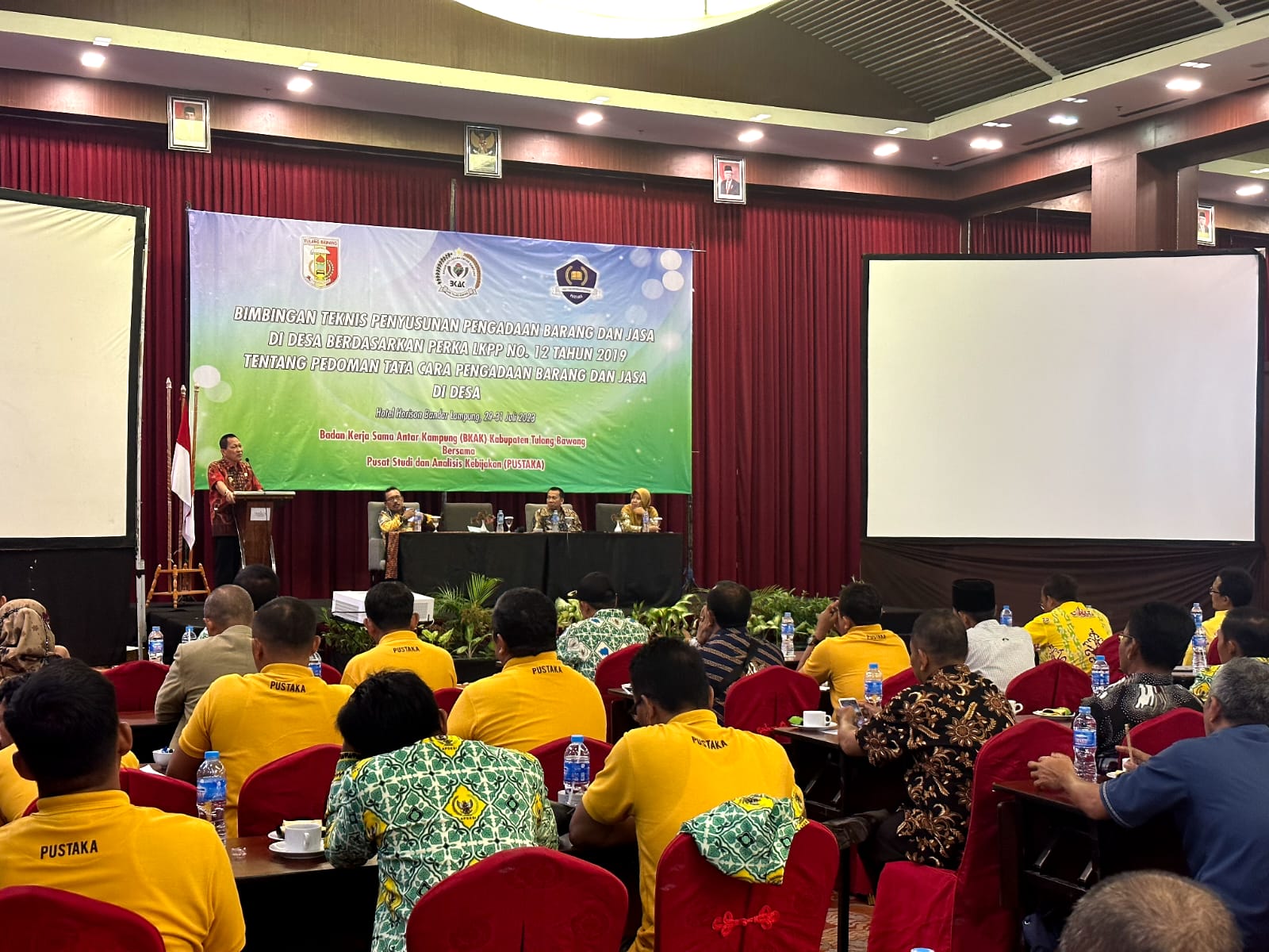 Pesan Pj Bupati Tulang Bawang untuk Seluruh Kepala Kampung Saat Belanja Barang dan Jasa