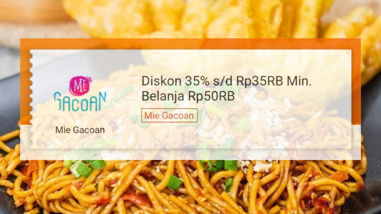 Promo ShopeeFood Hari Ini, Beli Mie Gacoan di Lampung Dapat Diskon Hingga Rp35 Ribu, Cek Syarat dan Ketentuan