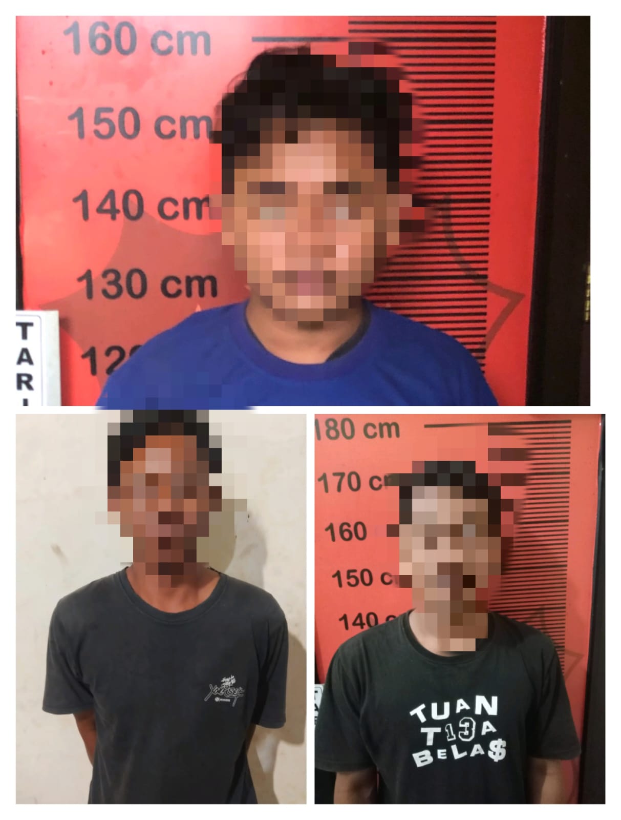 Polsek Pasir Sakti Lampung Timur Amankan 3 Tersangka Pengeroyokan yang Menewaskan Korban