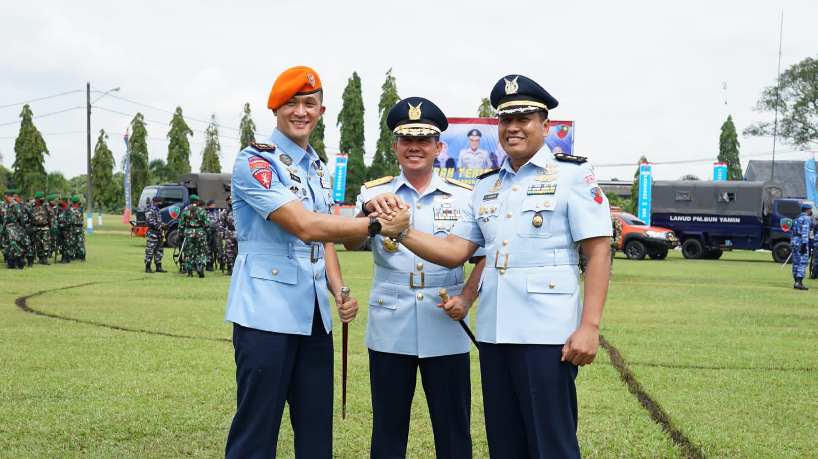 Letkol Pas Yoseph M. Purba Resmi Jabat Danlanud Pangeran M. Bun Yamin Lampung