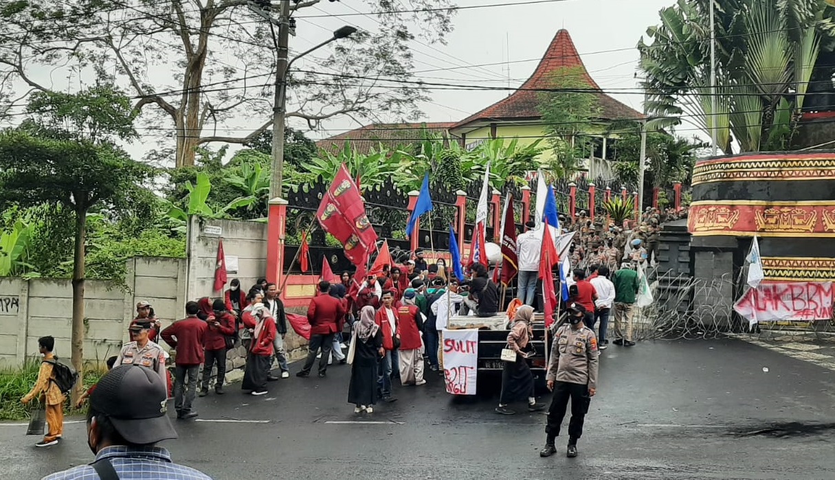 DPRD Kota Bandar Lampung Siap Tindak Lanjuti Lima Tuntutan Cipayung Plus