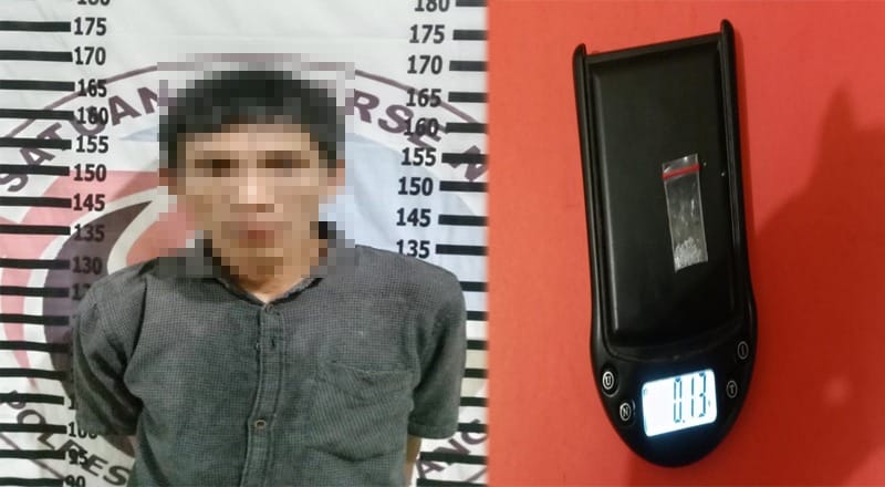 Ketahuan Kantongi Sabu, Warga Tulang Bawang Diciduk Polisi